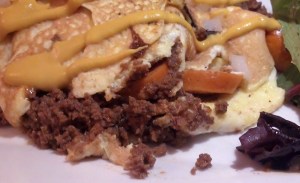 The Ultimate New York System Hot Wiener Omelette