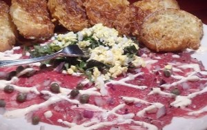 Fleming's Tenderloin Carpaccio